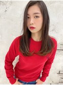 大人可愛い/レイヤーカット/ツヤストレート/ブリーチなし