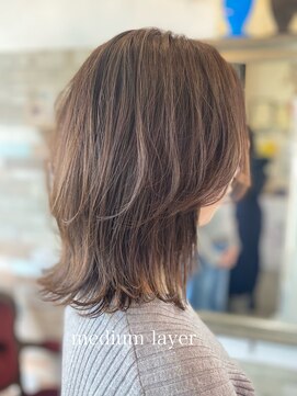 ターミナル ネクスト ディパーチャー(TERMINAL Next departure) 外ハネレイヤースタイル