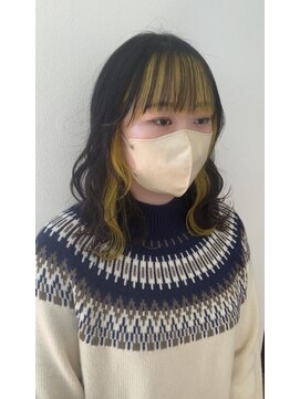 ロエン 西岡崎店(ROEN) ＃インナーカラー/デザインカラー/２０代/３０代/艶髪