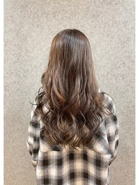 オナー(honor) 外国人風/バレイヤージュ/ハイライトカラー/アッシュグレージュ