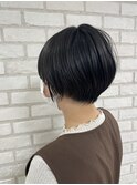 丸みショートボブ