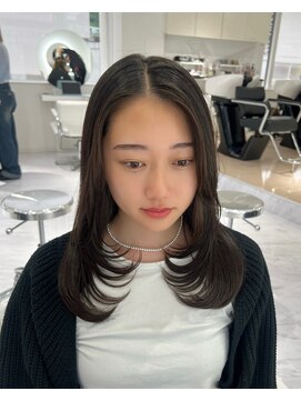 レーヴバイフィガロ(REVE by FIGARO) ハイライトカラーミルクティーベージュケアブリーチダブルカラー