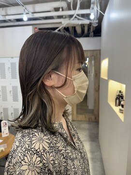 ロア 四条河原町店(LoRE) インナーカラー/グレージュ/ベージュ/20代/30代/40代