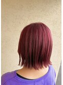 【CASA.sae】レッド×ベージュ
