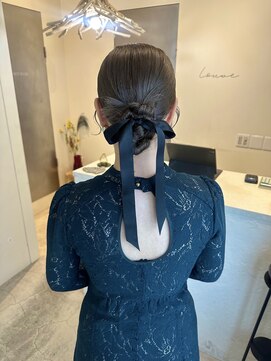 ローウェ 表参道(Louwe) まとめ髪ヘアセット