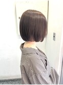 丸みボブ　美シルエットボブ