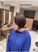 白髪ぼかしハイライト