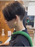 【SHARON 原宿】20代30代40代アッシュベージュ 刈り上げショート