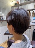 クセ毛ショート