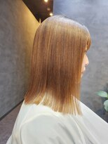 燈&nbsp;外はね縮毛矯正