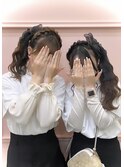 サイドポニー♪