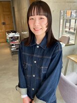 リコ(liko) 切りっぱなし顔周りレイヤー