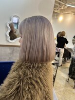 ラック 津田沼(LUCK)&nbsp;ホワイトベージュダブルカラーインナーカラーケアブリーチ