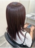 ワインレッドカラー