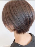 〈wave和合店〉ボブウルフショコラアッシュ似合わせカット