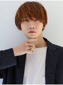 【Gallica】メンズ短髪ナチュラルマッシュウルフ/束感セット