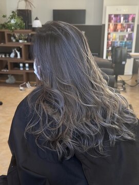 ヘアールーチェ(Hair Luce) ケアブリーチ髪質改善ハイライトカラーダブルカラー