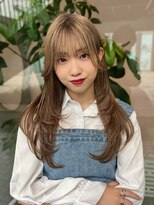 ヘアー アンド ビューティー リル(rille)&nbsp;【工藤雄大】内巻きだけで可愛いレイヤーカット