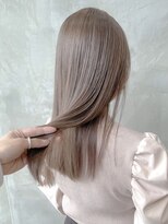 ギークス(GEEKS)&nbsp;【GEEKS渋谷】冬カラー/ハイトーン/ミルクティーベージュ/透明感