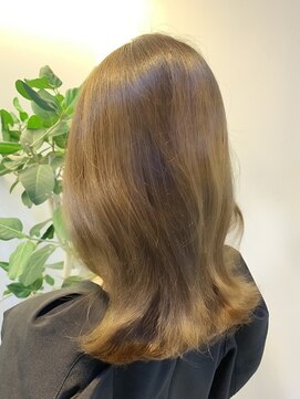 リー 四ツ橋(Lee) 【心斎橋】ブリーチなしダブルカラーでつくるベージュ