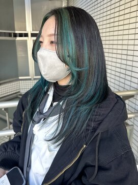 ロジェ(loje) 20代30代40代 デザインインナーカラー/レイヤー似合わせカット