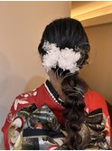 成人式ヘア♪