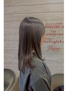 プログレス つくば店(PROGRESS by ヂェムクローバーヘアー) 透明感カラー