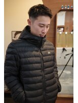 エディ(Edy)&nbsp;メンズパーマ刈り上げスキンフェードスパイキーショート眉カット