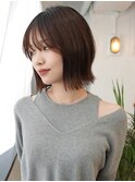 10代 /20代 /30代/ニュアンスカラー/似合わせカット/顔周り/ボブ