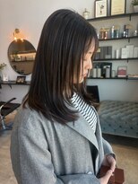 エスデザイン(es design)&nbsp;赤み消しオリーブ×レイヤー×髪質改善