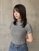 スール(seul) ナチュラル内巻きミディレイヤー