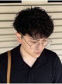 リバースセンターパート/ニュアンスパーマ/ダウンバング/錦糸町