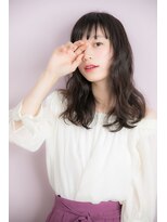 ナンバー デセオ 吉祥寺(N° deseo)&nbsp;【Deseo】大人かわいいシースルーバングふんわりミディ