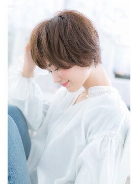 ヘアアンドビューティー ミック(Hair & Beauty miq) 大人ガーリー◎くせ毛風アシメショートa