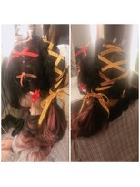 グラムエス(GLAM S)&nbsp;ハート靴ひもリボンツインテール