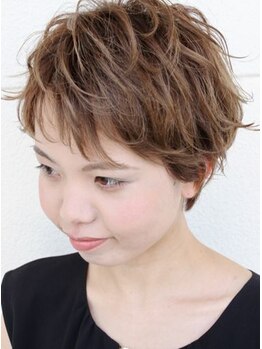 ヘアー キャパ(hair Capa)の写真/【カット￥2700】断トツのリピート率！繊細な補正テクニックで"簡単"×"可愛い"極上ヘアが長持ち！