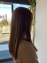 美容室 フォーリア Foglia ストレートロング☆