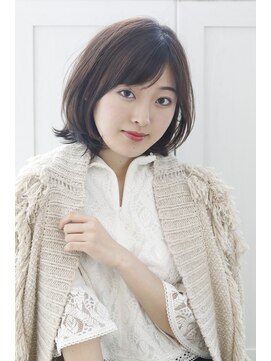 リル 8F 銀座(Rire) 【Rire-リル銀座-】王道シルエット☆ナチュラルボブ