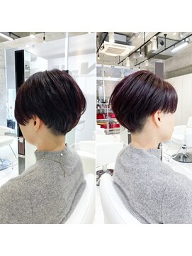 レンジシ オモテサンドウ(RENJISHI omotesando) ツーセクションの攻めハンサムショート!<本橋寛道>