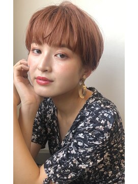 レセ 新松戸deux店(Laissez) ピンクブラウン/ショート/ウェットスタイル【レセ新松戸DEUX店】