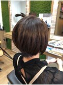 リバースショートボブ