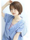大人ショート×イルミナカラー【albero山崎】