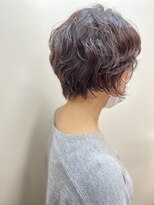 ディーボーイ 下通本店(D-BOY)&nbsp;ショート／ニュアンスパーマ/カラー／ピンクブラウン