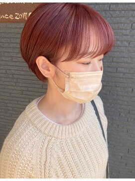 ヘアアンドビューティー クローバー(Hair&Beauty Clover) pink beige/ベビーピンク