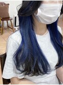 ブルーインナーカラー