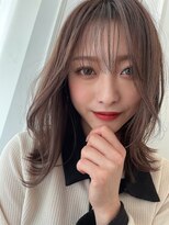 マイラグーン(MY LAGOON)&nbsp;髪質改善・韓国・ショート・ベージュハイライトインナーカラー