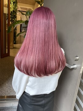 ティグルフォーヘア(TIGRE for hair) ペールピンク/ハイトーンカラー