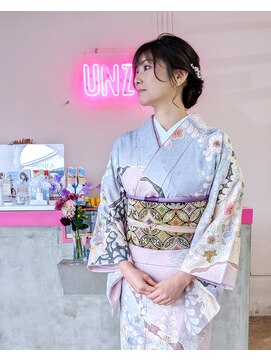 アンゼロ(UNZELO) 訪問着着付け&ヘアセット