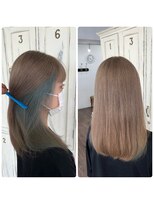 クラン ヘアーアンドスタジオ(CLAN hair & studio)&nbsp;#沖縄美容室#沖縄ハイトーン#沖縄エクステ#プルエクステ