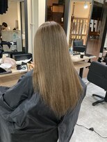 ラフ 難波店(LAFF) #黒髪#ボブルフ#ネビージュ#小顔#ワンレン